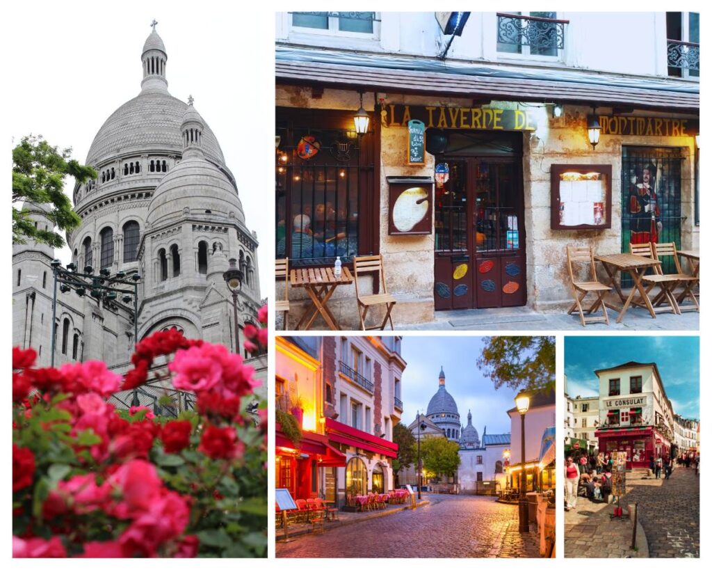 Sacre Coeur and Montmartre, Paris
